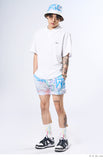 STIGMA(スティグマ) 22 PAINTING SHORTS WHITE MULTI