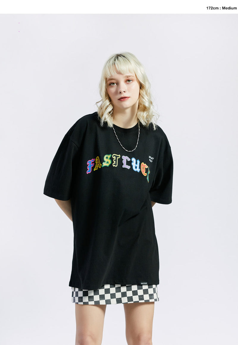 セイントペイン(SAINTPAIN) SP FAST LUCK T SHIRTS-BLACK