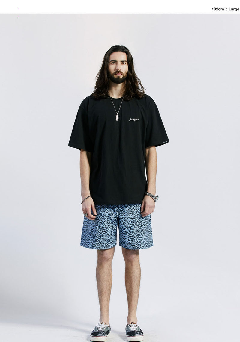 セイントペイン(SAINTPAIN) SP CALLI LOGO T SHIRTS-BLACK