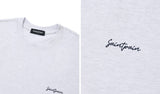 セイントペイン(SAINTPAIN) SP CALLI LOGO T SHIRTS-ASH MELANGE