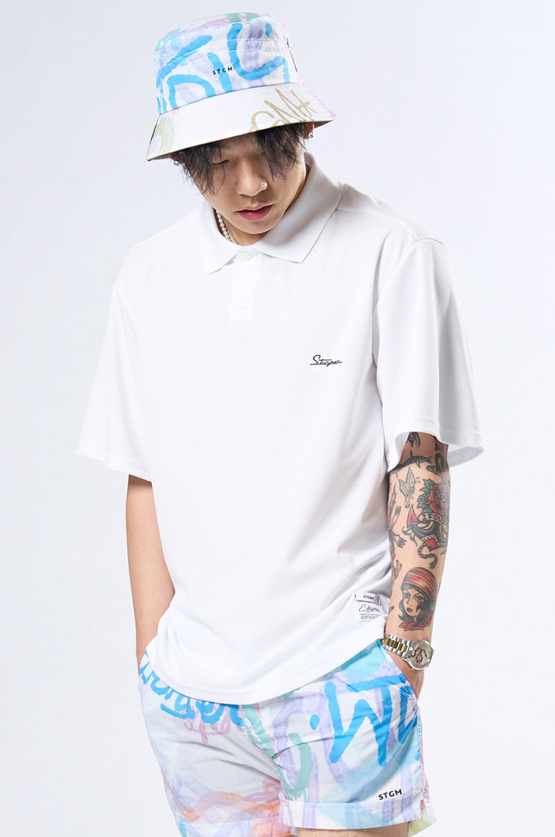 STIGMA(スティグマ) 22 GOLF OVERSIZED PK T-SHIRTS WHITE