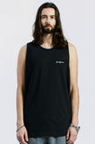 セイントペイン(SAINTPAIN) SP CALLY LOGO LONG SLEEVELESS-BLACK