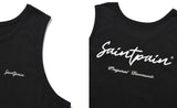 セイントペイン(SAINTPAIN) SP CALLY LOGO LONG SLEEVELESS-BLACK