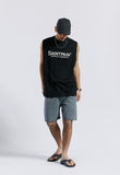 セイントペイン(SAINTPAIN) SP ORIGINAL LOGO SLEEVELESS-BLACK