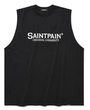 セイントペイン(SAINTPAIN) SP ORIGINAL LOGO SLEEVELESS-BLACK