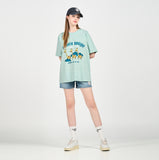 アクメドラビ(acme' de la vie) EUPHORIA GIRAFFE SHORT SLEEVE T-SHIRT MINT