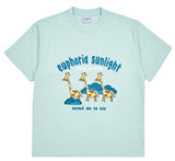 アクメドラビ(acme' de la vie) EUPHORIA GIRAFFE SHORT SLEEVE T-SHIRT MINT