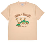 アクメドラビ(acme' de la vie) EUPHORIA GIRAFFE SHORT SLEEVE T-SHIRT BEIGE