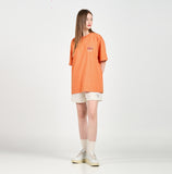 アクメドラビ(acme' de la vie) MOUNTAIN TIGER SHORT SLEEVE T-SHIRT ORANGE