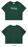 VARZAR(バザール) Leaf VZ Logo Crop T-Shirts (4color)