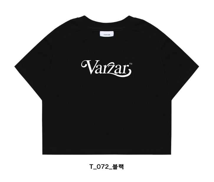 VARZAR(バザール) Leaf VZ Logo Crop T-Shirts (4color) – UNDERSTUDY CLUB