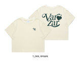 VARZAR(バザール) Love VARZAR Crop T-Shirts (4color)