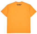 アクメドラビ(acme' de la vie) GEL PRINTING LOGO SHORT SLEEVE T-SHIRT ORANGE