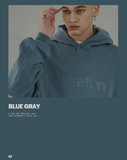 EZKATON (エズカートン)　Grow Hood Blue Gray JIHD6615