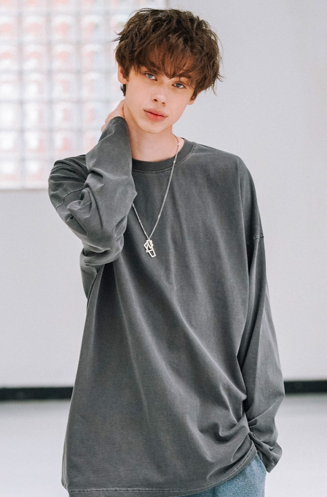 UNDERBASE(アンダーベース) DEIA PIGMENT LONG SLEEVE 6COLOR ISLT9060