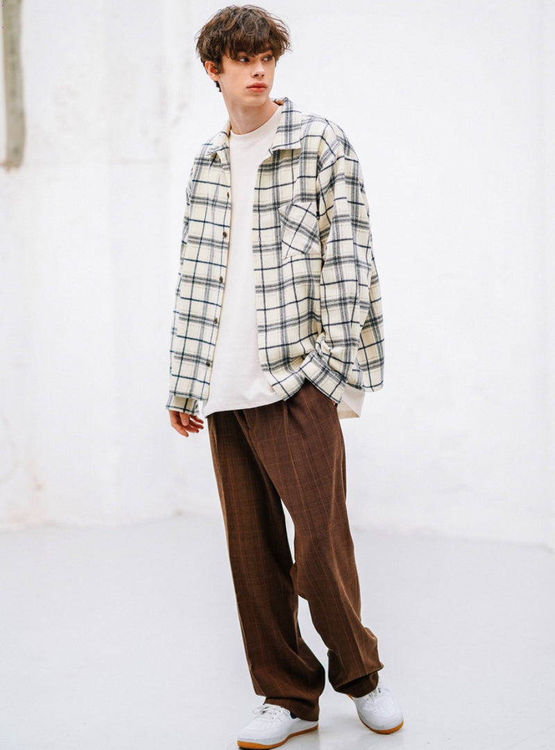 UNDERBASE(アンダーベース) GUPI CHECH SHIRT 3COLOR JKLS9071