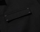 UNDERBASE(アンダーベース) It's two-pocket short-sleeved shirt Black ISSS9087