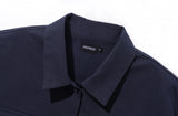 UNDERBASE(アンダーベース) It's two-pocket short-sleeved shirt Navy ISSS9087