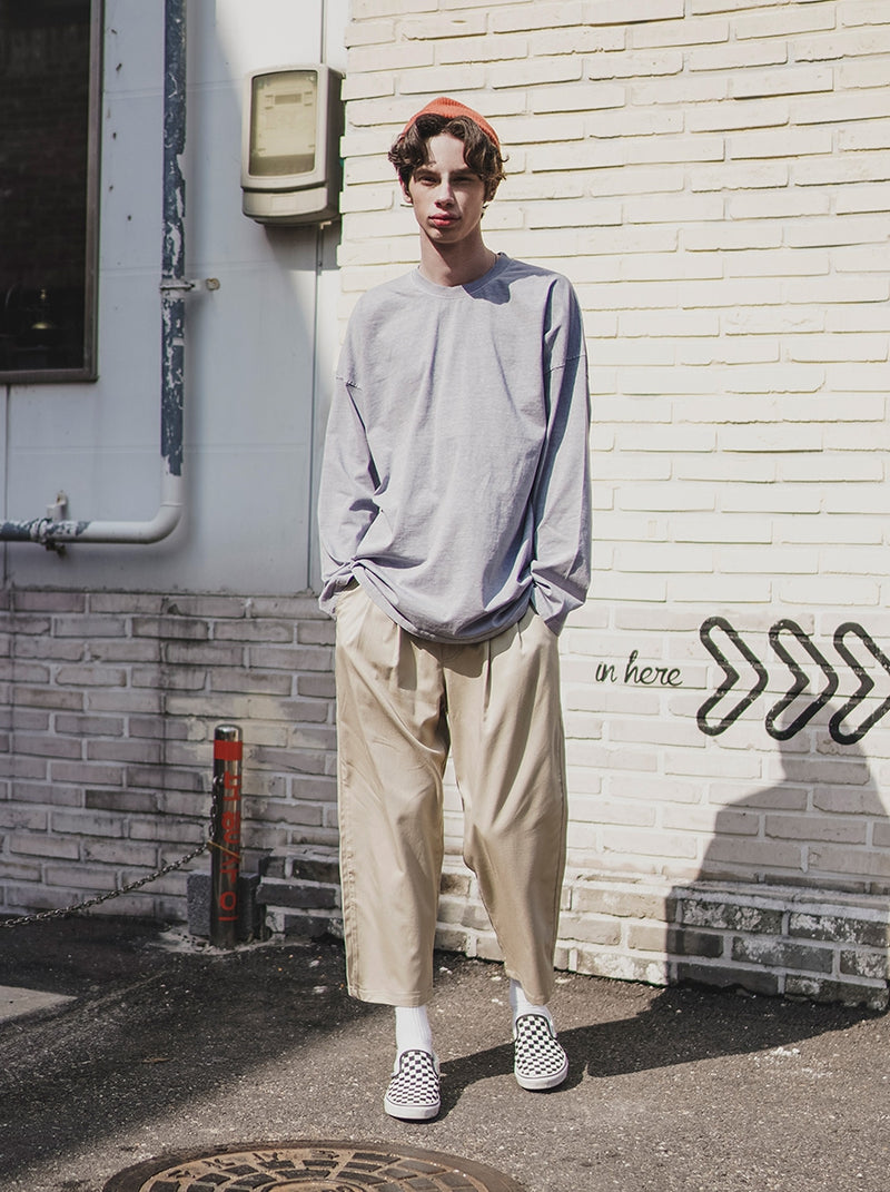 UNDERBASE(アンダーベース) Enon Balloon Banding Pants Light Beige ISLP9083
