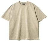 UNDERBASE(アンダーベース) Semond Pigment Short-Sleeved Beige ISST9089