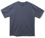 UNDERBASE(アンダーベース) Single overfit short-sleeve blue gray ISST9052