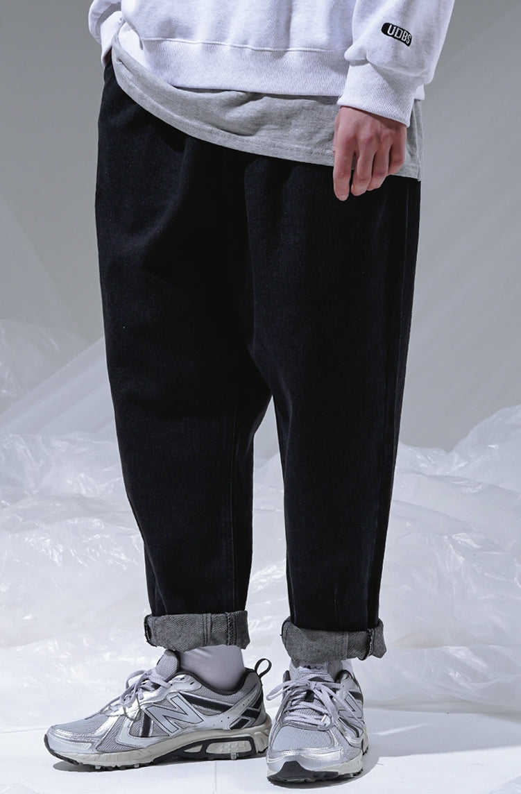 UNDERBASE(アンダーベース) Stea Denim Balloon Pants Dark blue ISLP9101