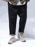 UNDERBASE(アンダーベース) Stea Denim Balloon Pants Dark blue ISLP9101