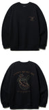 UNDERBASE(アンダーベース) Furill sweatshirt black ISMT9094