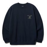 UNDERBASE(アンダーベース) Furill sweatshirt navy ISMT9094
