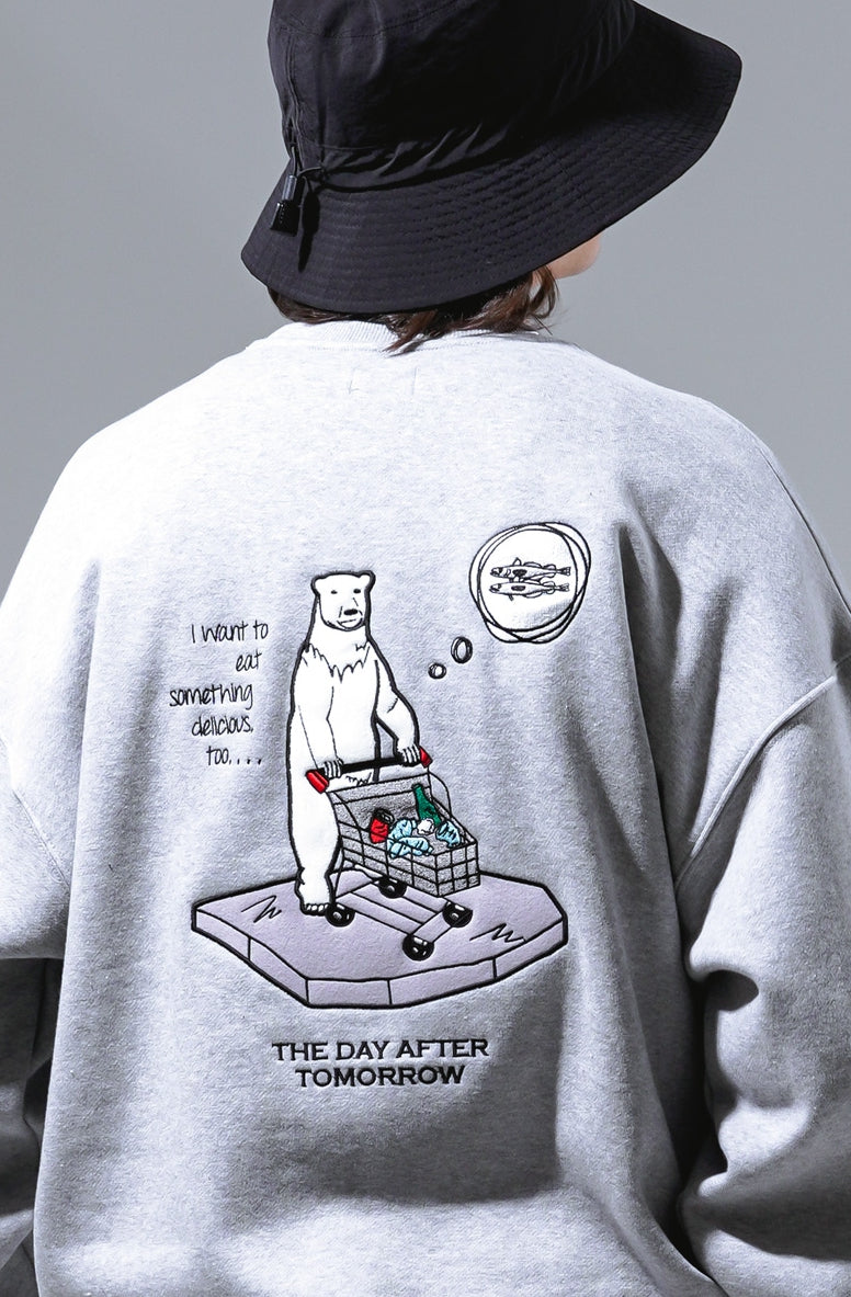 UNDERBASE(アンダーベース) Protect Sweatshirt gray WSMT9093