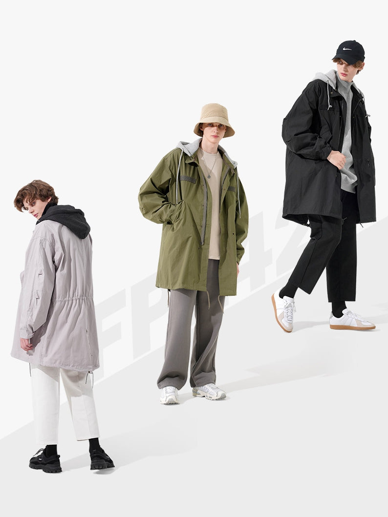FEPL(ペプル) Tail Hood Long parka JHOT1085