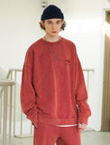 FEPL(ペプル) Snow washed heavy terry sweat shirts SJMT1289