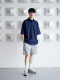 FEPL(ペプル) Must have Cotton Half sleeve shirts Navy KYSS1311