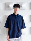 FEPL(ペプル) Must have Cotton Half sleeve shirts Navy KYSS1311