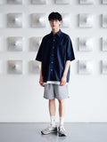 FEPL(ペプル) Must have Cotton Half sleeve shirts Navy KYSS1311