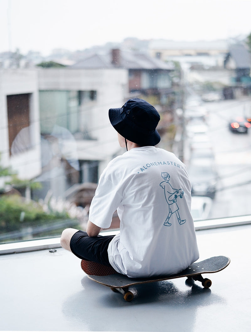 FEPL(ペプル) Board master Graphic T-shirts white JDST1315