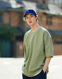 FEPL(ペプル) Essential Over fit half sleeve T-shirts palegreen SJST1316