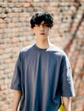 FEPL(ペプル) Essential Over fit half sleeve T-shirts ashblue SJST1316