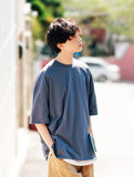 FEPL(ペプル) Essential Over fit half sleeve T-shirts ashblue SJST1316