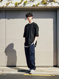 FEPL(ペプル) Essential Over fit half sleeve T-shirts black SJST1316