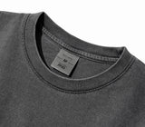 FEPL(ペプル) Line Stich Pigment half Sleeve T-shirts darkgrey KYST1310
