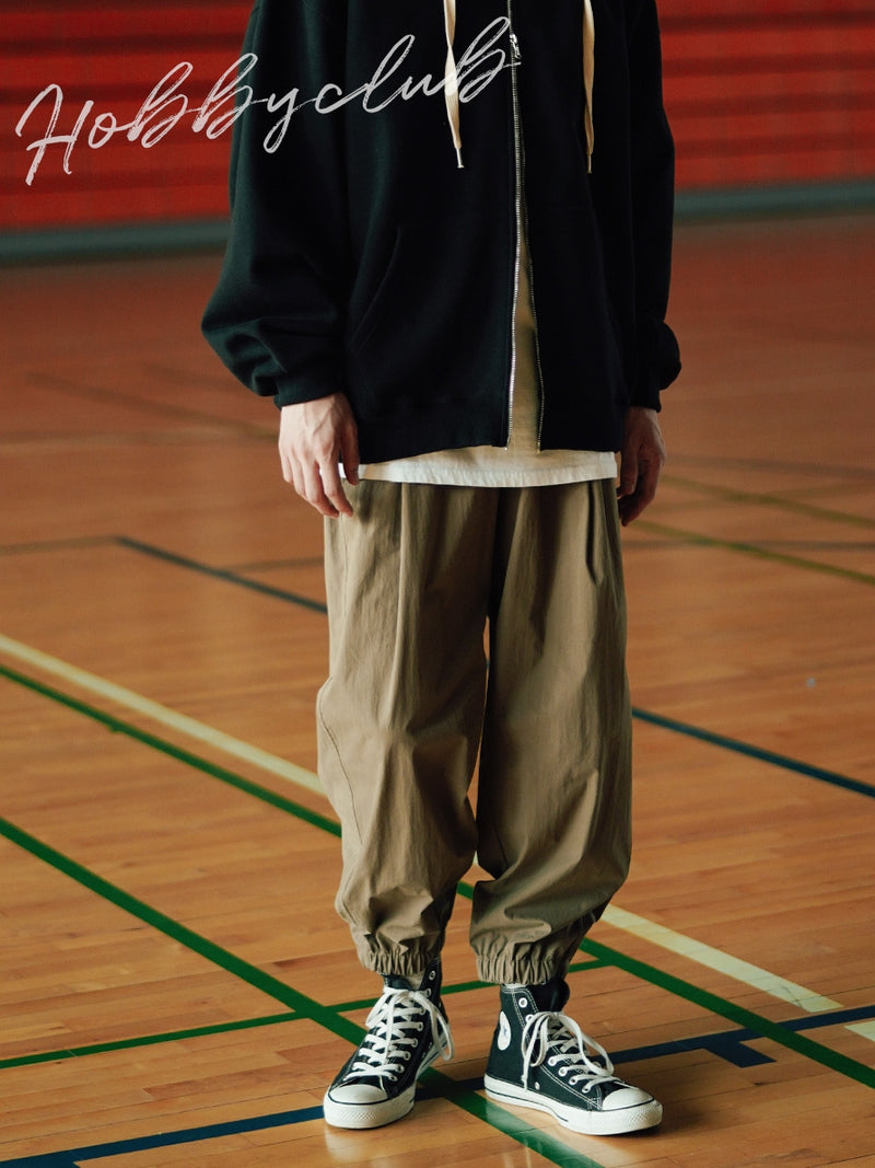 FEPL(ペプル) Fine solid balloon jogger pants khakibeige KYLP1322