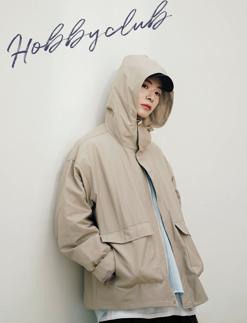 FEPL(ペプル) Basic half hood field jacket beige KYOT1323