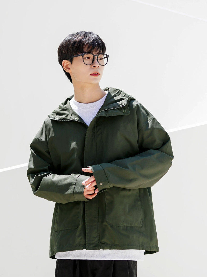 FEPL(ペプル) Basic half hood field jacket deepgreen KYOT1323