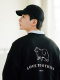 FEPL(ペプル) Love others sweat shirt black JDMT1334