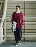 FEPL(ペプル) Hobbyclub rugby long sleeve t-shirt burgundy KYLT1333