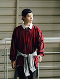 FEPL(ペプル) Hobbyclub rugby long sleeve t-shirt burgundy KYLT1333