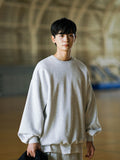 FEPL(ペプル) Youthful balloon sweat shirt whiteoatmeal SJMT1330