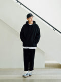 FEPL(ペプル) Original Solid Loose fit hoodie black OGHD1934