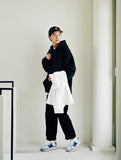 FEPL(ペプル) Original Solid Loose fit hoodie black OGHD1934